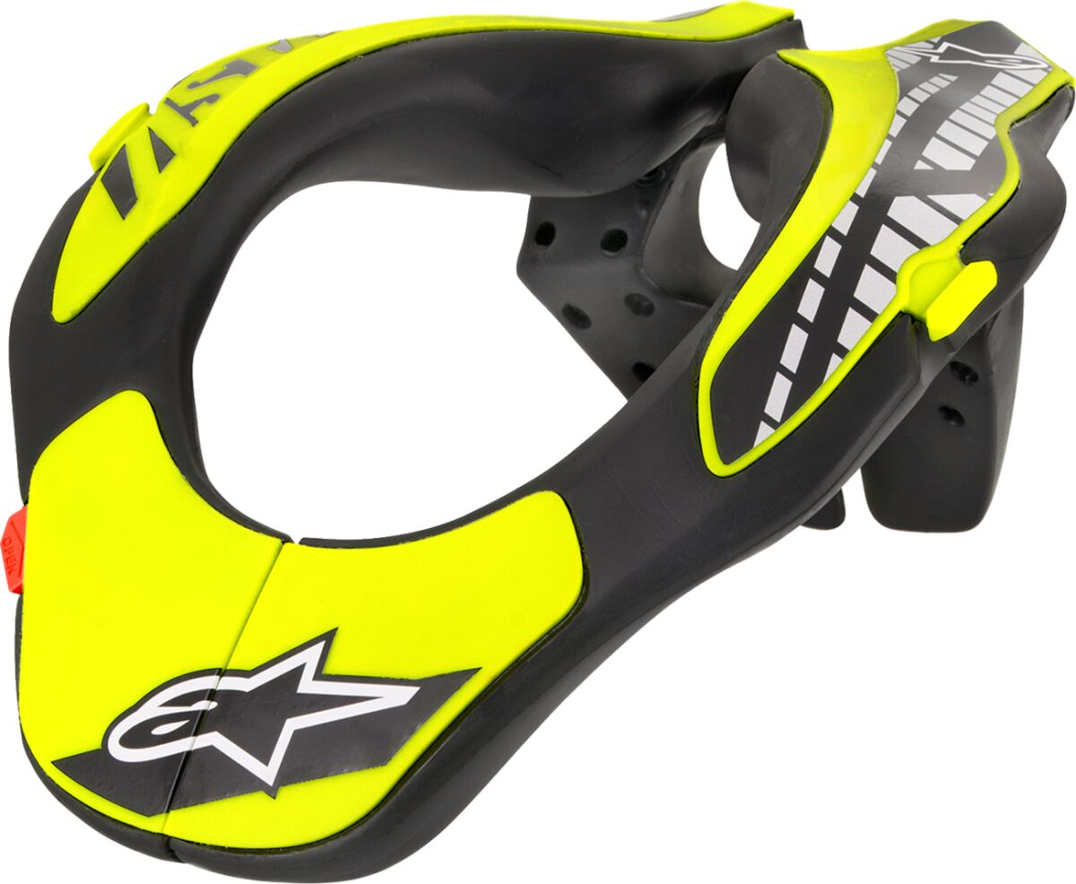 YOUTH NECK SUPPORT BLACK/YELLOW ONE SIZE