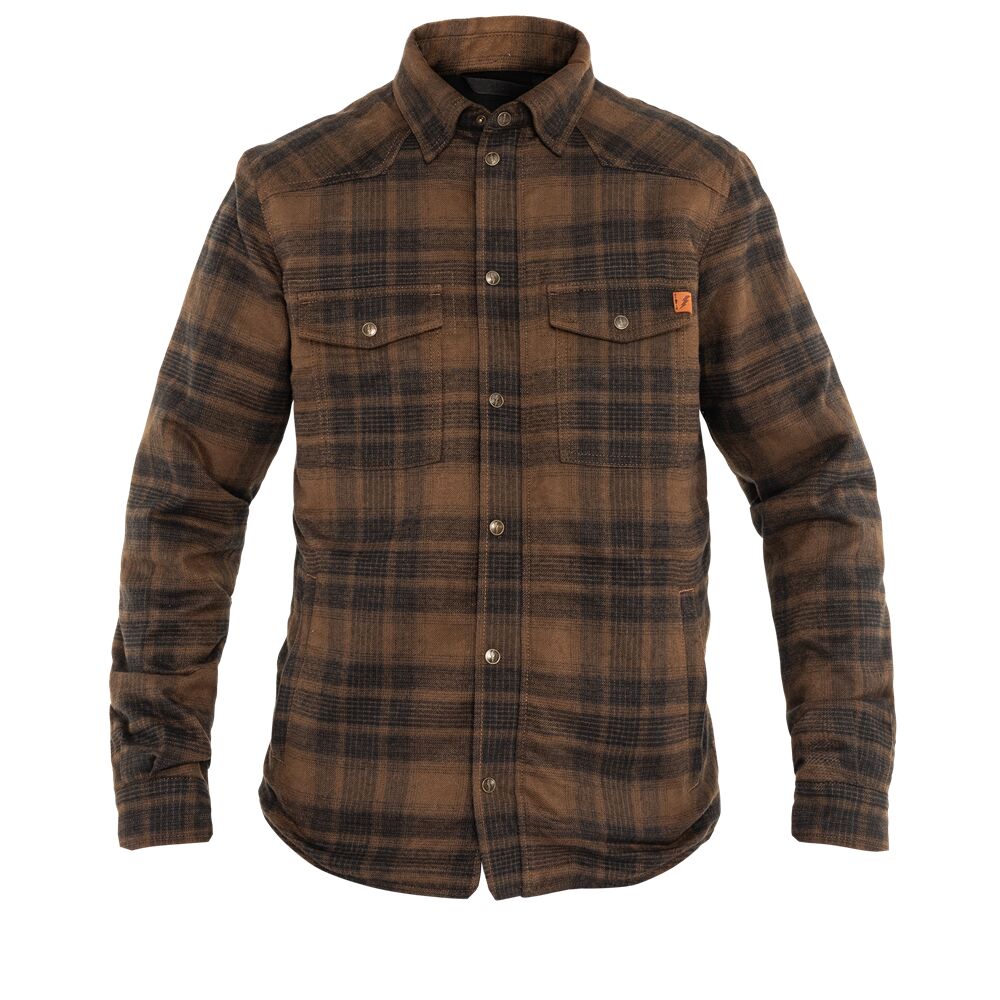 MOTOSHIRT WOODY BROWN LG