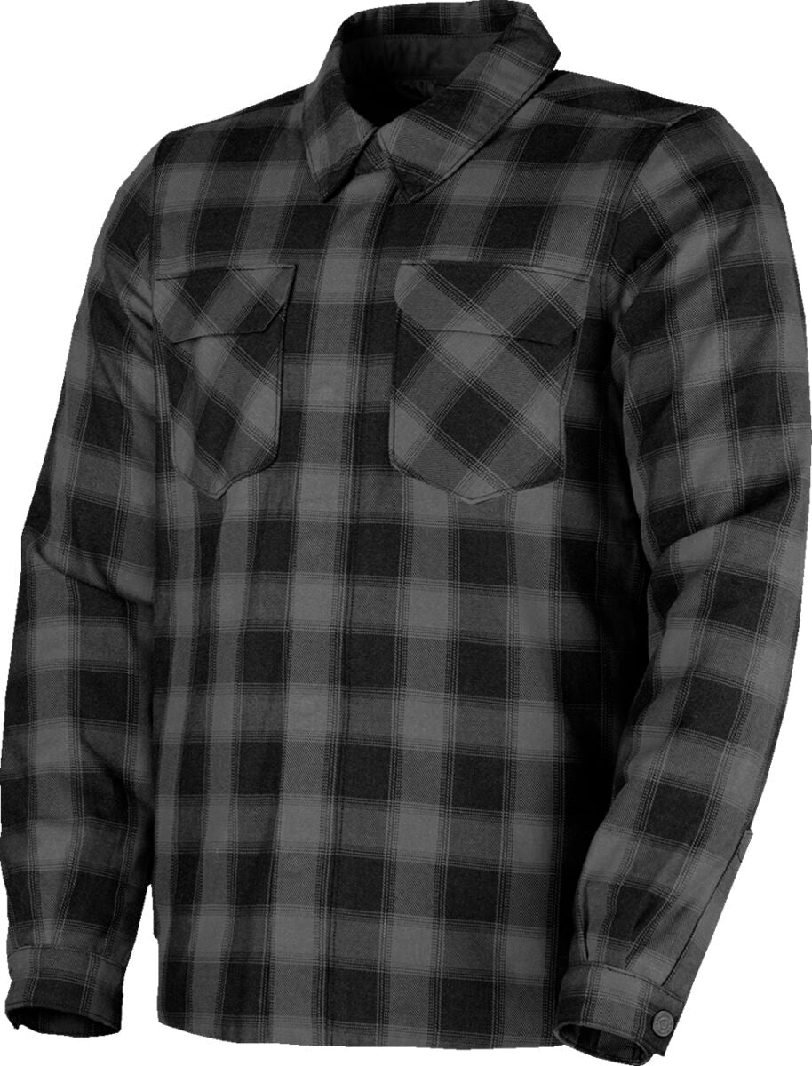 JACKET FALLBLOCK FLANNEL BLACK SM