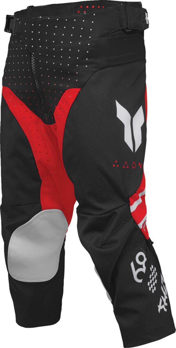 PANT YTH LAUNCHMODE FUTURA BLACK/RED 18