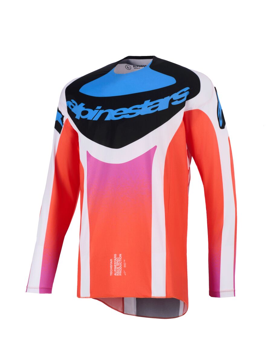 JERSEY TECHSTAR KNIF GRAY/OR/BLK L