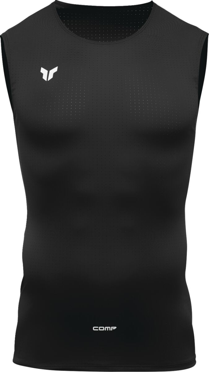 SHIRT SLEEVELESS COMP BLACK 3X