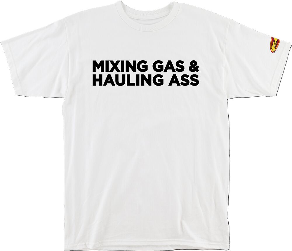 TEE GASS WHITE XL