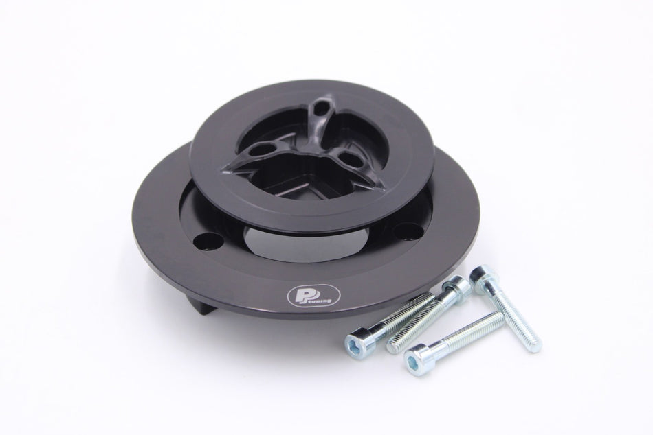 Gas Cap with thread BMW, black/black