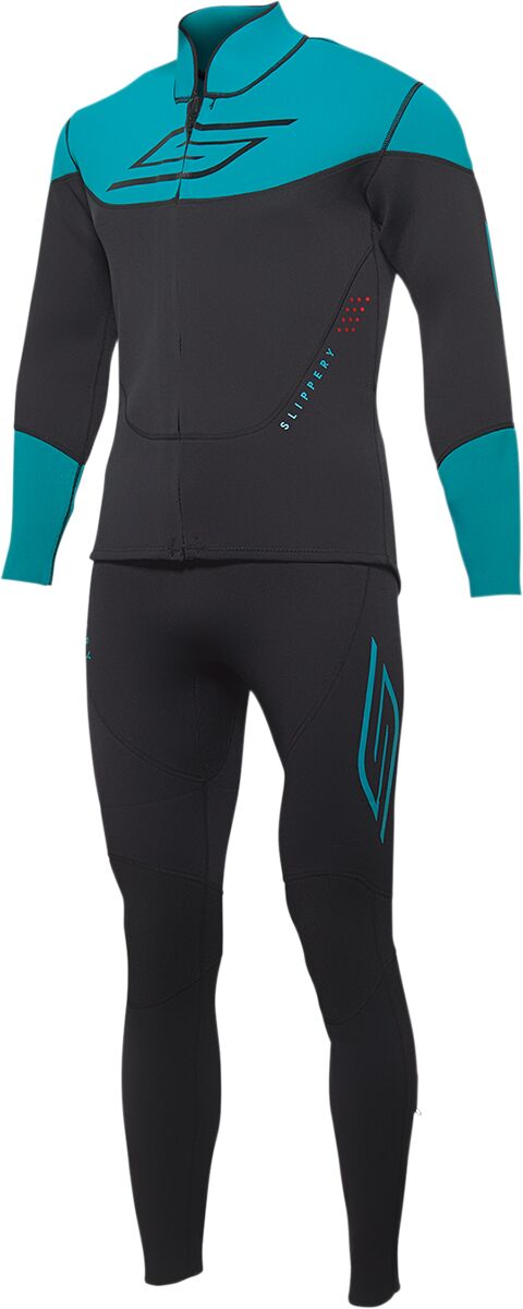 Breaker Wetsuit - Black/Aqua - Medium