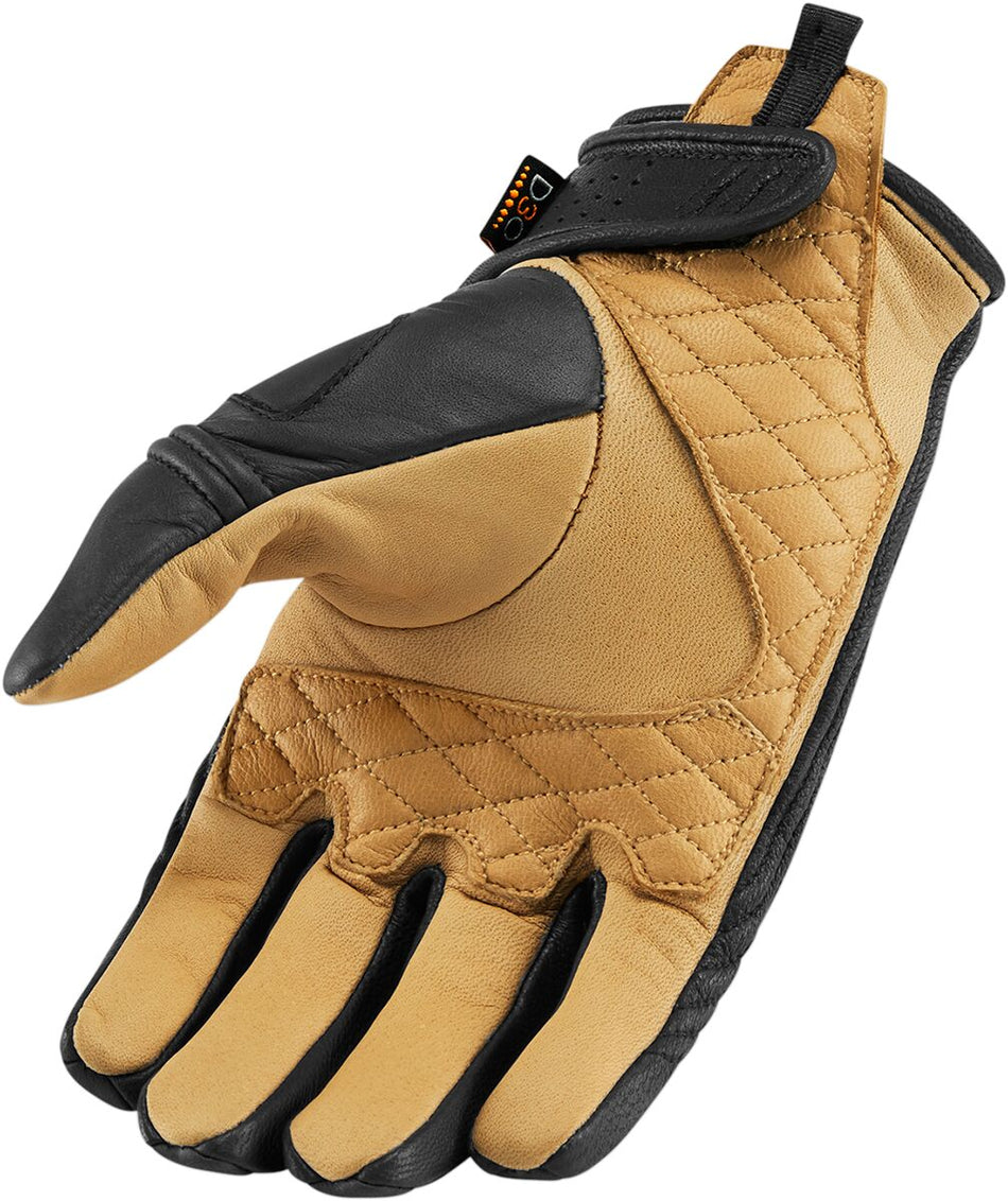 AXYS™ MID CUFF GLOVES BLACK/TAN SMALL