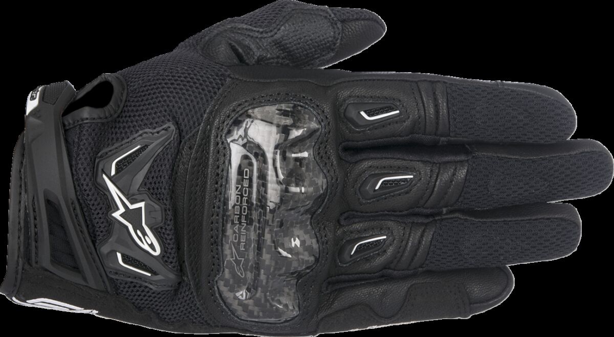 SMX-2 AIR CARBON V2 PERFORMANCE LEATHER GLOVES BLACK SMALL