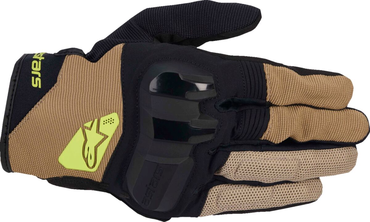 GLOVE  CHROME V2 DK KHKI/BL S