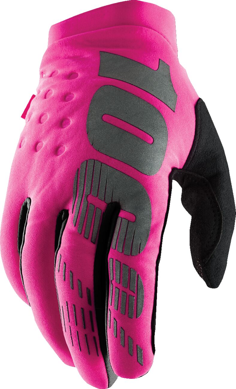 WOMENS BRISKER COLD WEATHER GLOVES PINK/BLACK LARGE