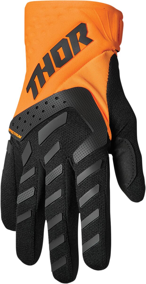 GLOVE SPECTRUM OR/BK XS