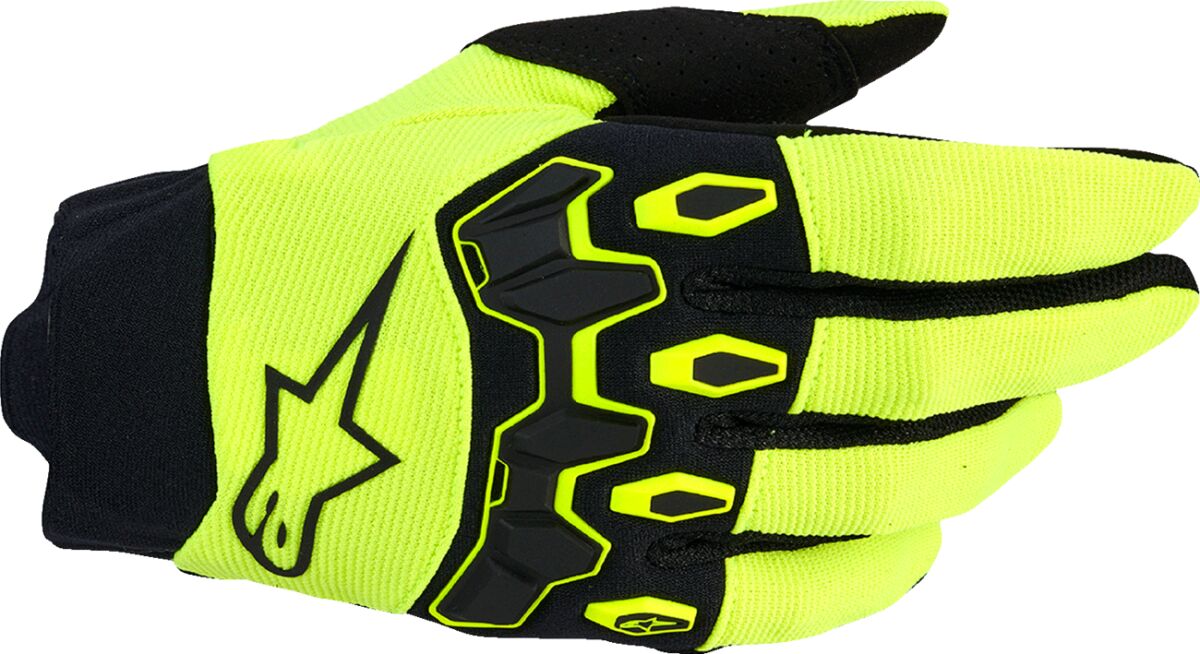 GLOVES MX FULL BORE V2 YL/FLUO/BLK S