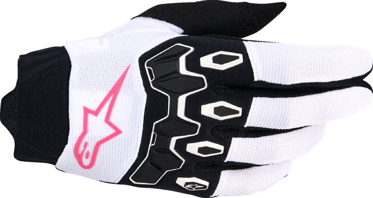 4W F Bore V2 Gloves - White/Fluo Pink/Black - Small