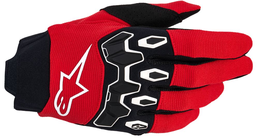 GLOVES FULL BORE V2 RED/BLACK S