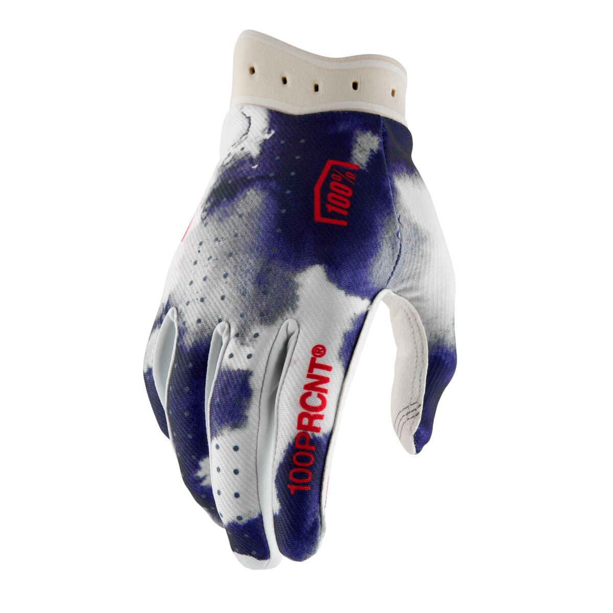 GLOVES ITRACK BLUE/WHITE - L
