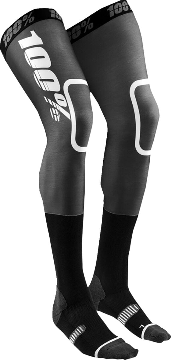 SOCK REV BK/WH S/M