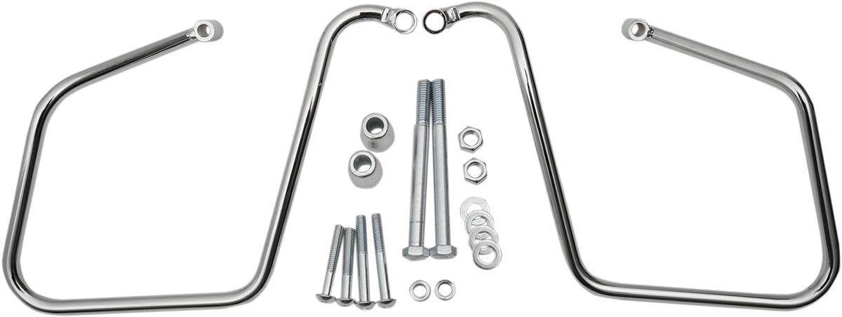 SADDLEBAG SUPPORT BRACKET CHROME