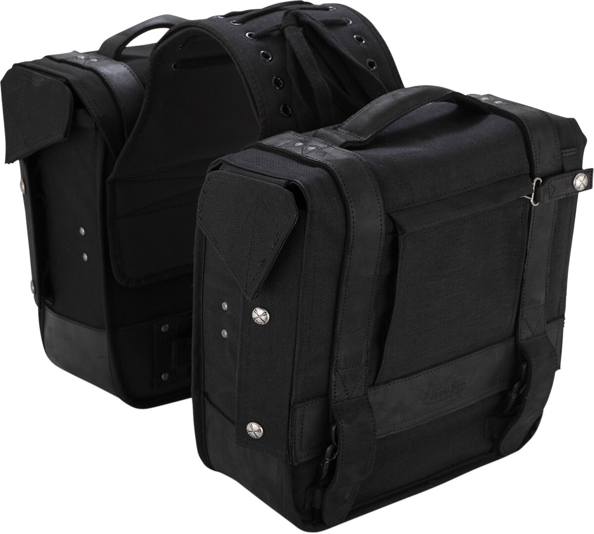 SADDLEBAG THROWOVER BLK