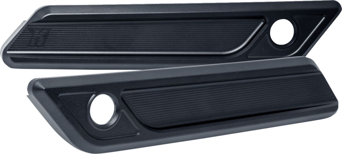 Saddlebag Latch Covers - Black - FLHX/FLTRX