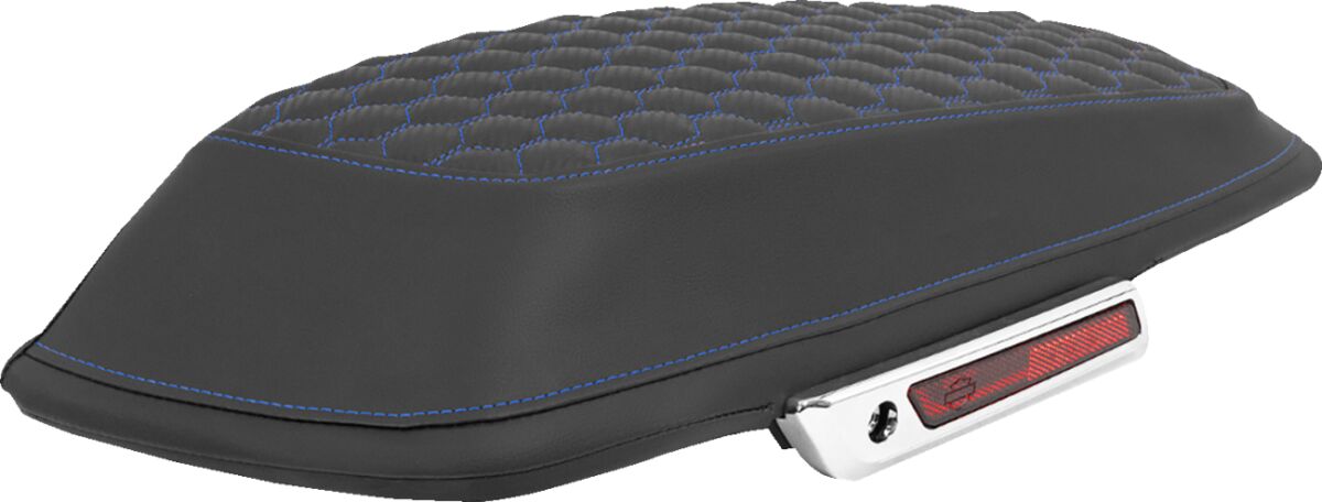 COVER SADDLEBAG HC BAGGER BLU STITCH