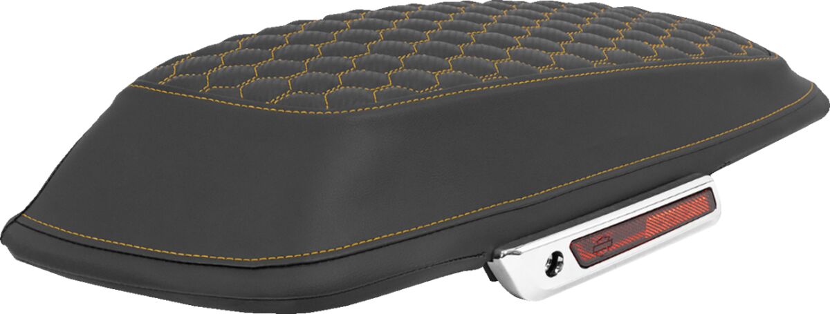 COVER SADDLEBAG HC BAGGER GLD STITCH