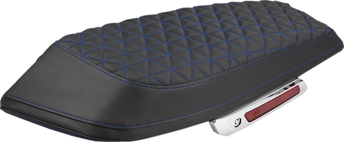 COVER SADDLEBAG TRI GRIPPER BLU STITCH