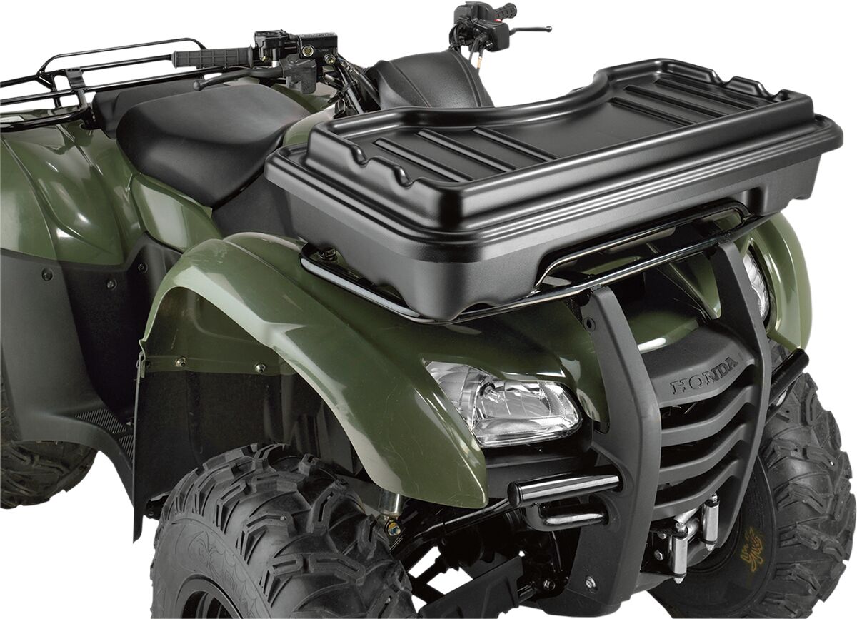COVERED FRONT BASKET CARGO BOX BLACK