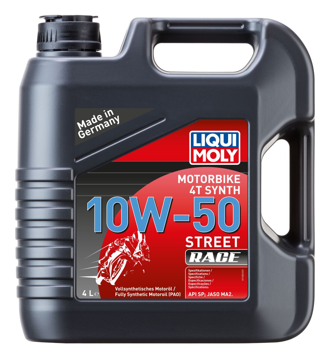 ENGINE OIL MOTORBIKE 4T 10W50 FULLY SYNTHETIC 4 LITER