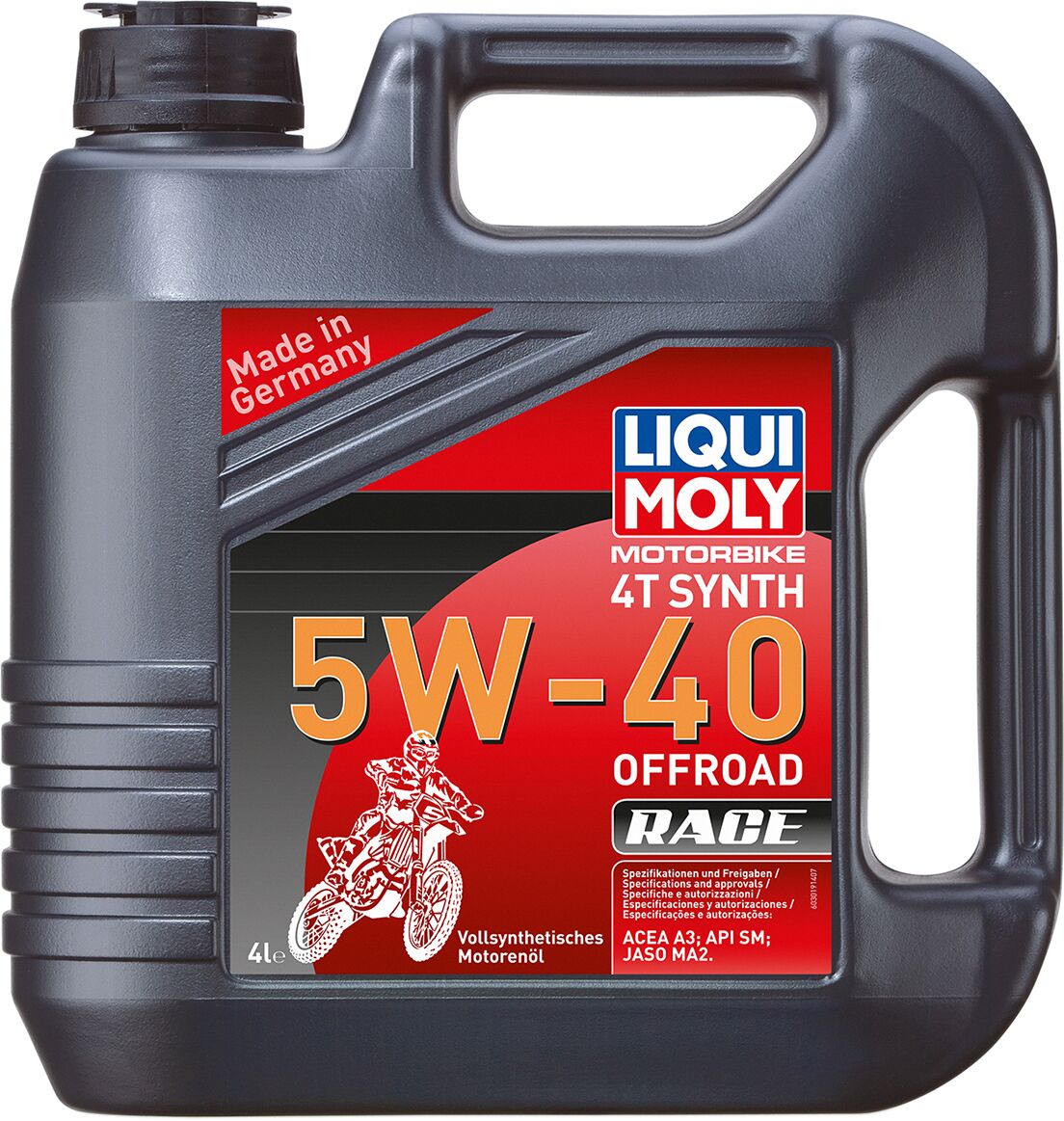 ENGINE OIL MOTORBIKE 4T 5W40 FULLY SYNTHETIC 4 LITER