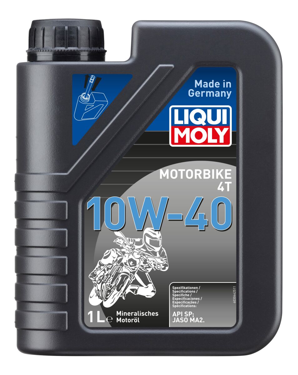 ENGINE OIL MOTORBIKE 4T 10W40 MINERAL 1 LITER