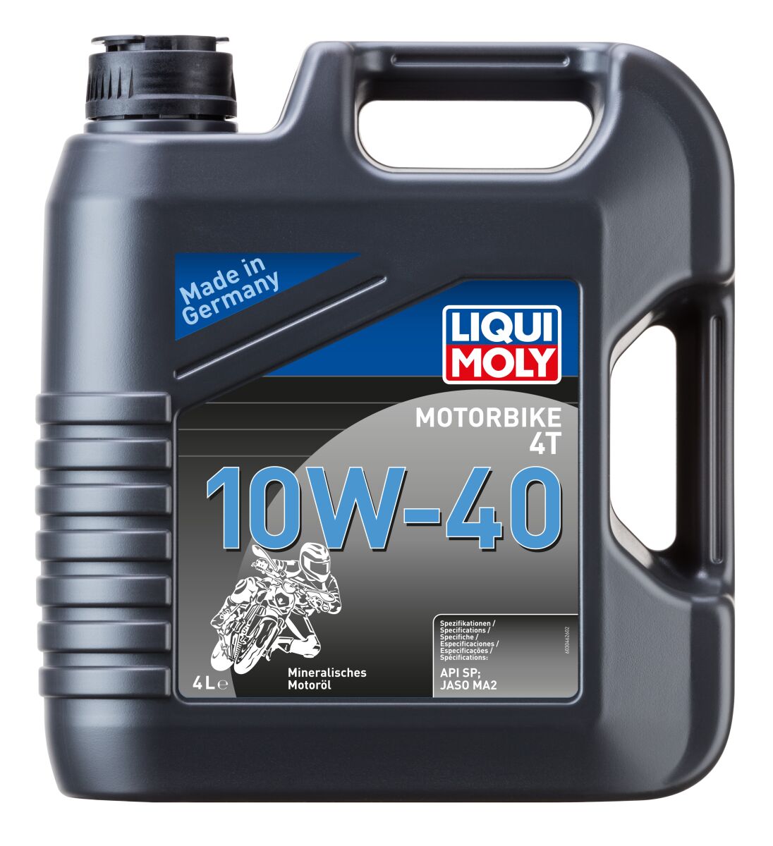 ENGINE OIL MOTORBIKE 4T 10W40 MINERAL 4 LITER