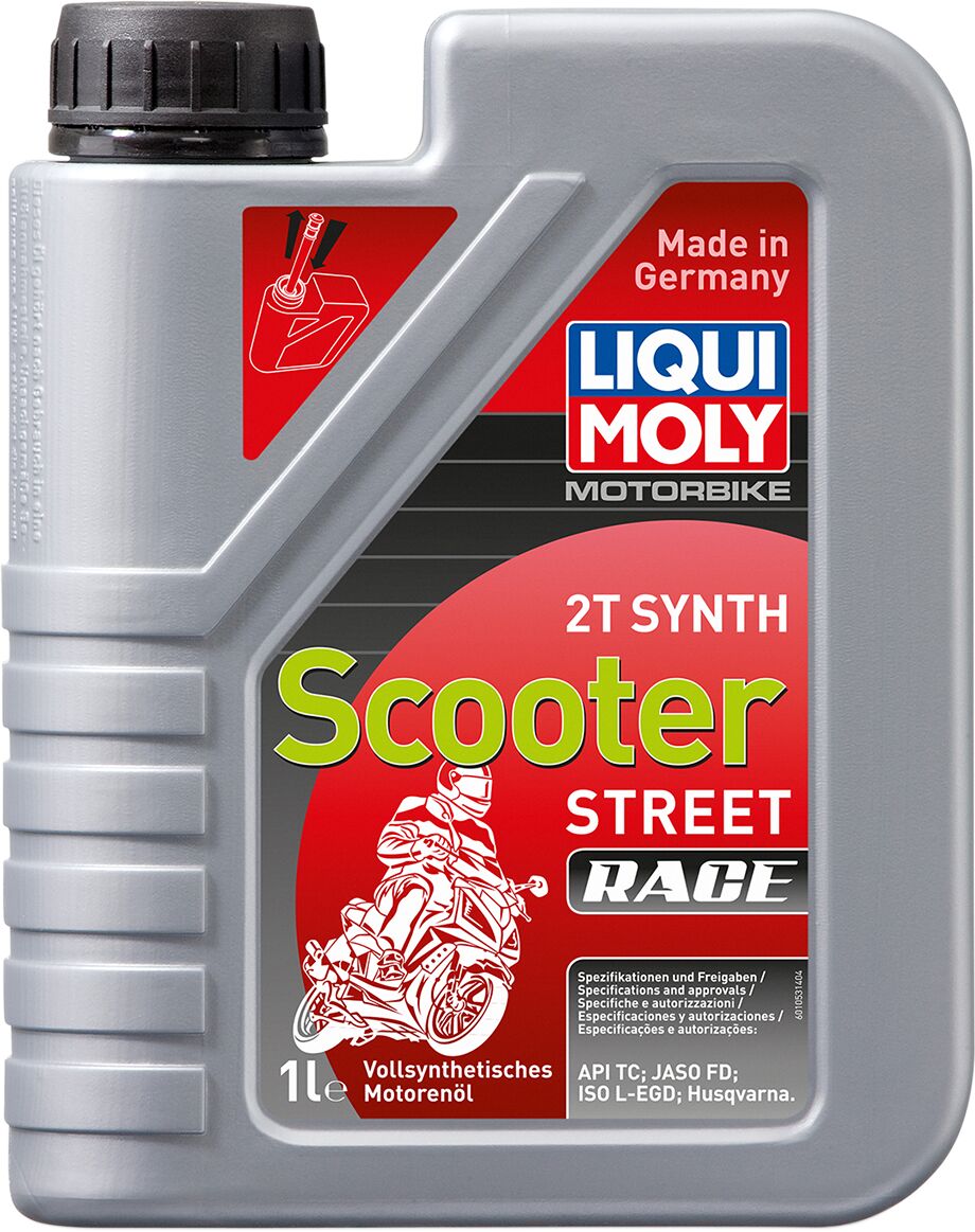 ENGINE OIL MOTORBIKE 2T FULLY SYNTHETIC 1 LITER