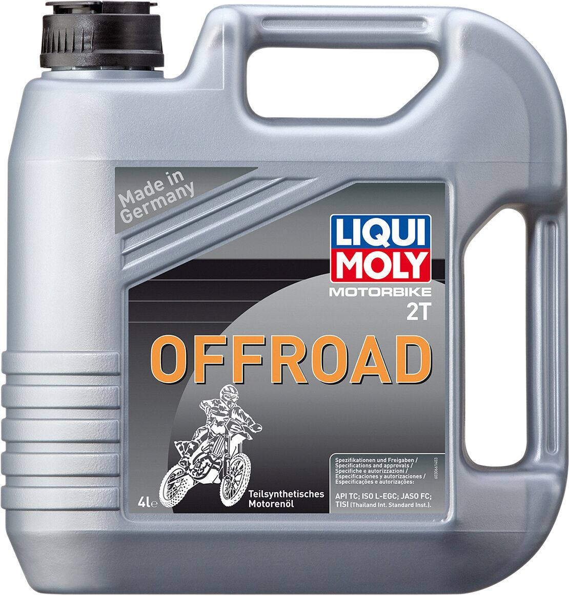 ENGINE OIL MOTORBIKE 2T SEMI SYNTHETIC 4 LITER