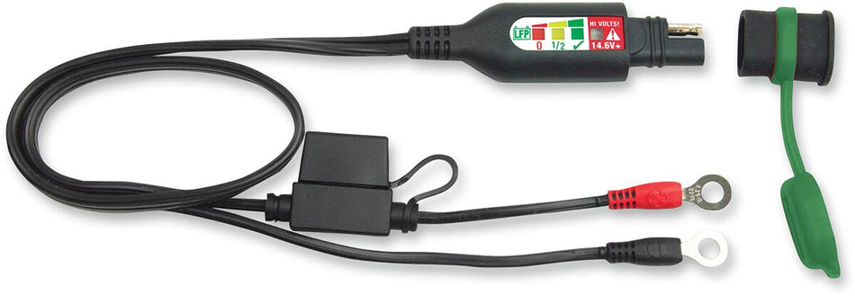 BATTERY CORD EYE WITH TEST FOR 12.8V TO 13.2V LITHIUM BATTERYS