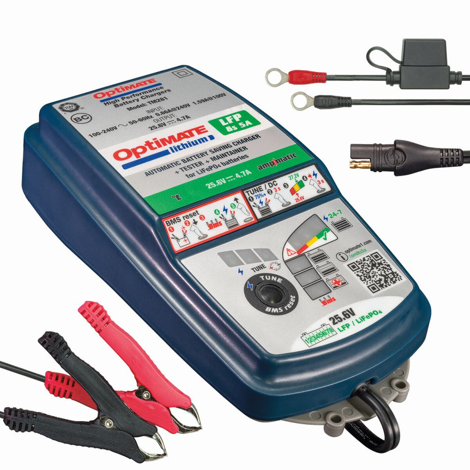 OptiMate Lithium LFP 8s 5A