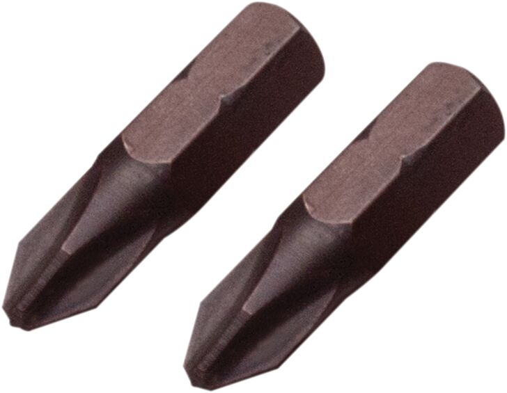 JIS CROSSHEAD 1/4" HEX DRIVE BIT SIZE 2 2PACK