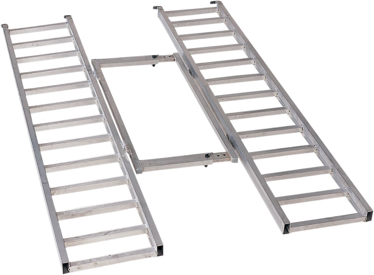 TRI-FOLD ADJUSTABLE ALUMINUM RAMP 76"