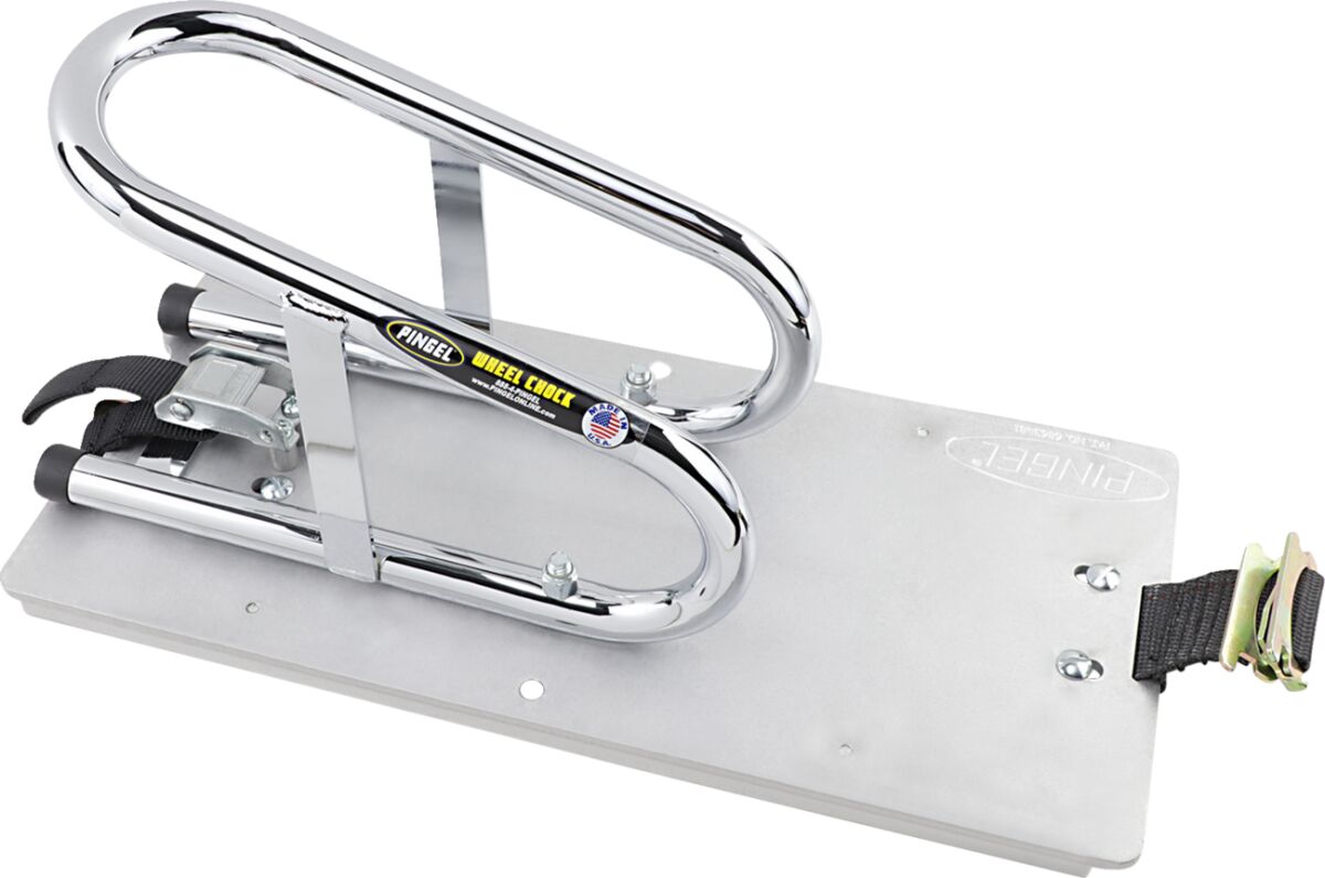 REMOVABLE E TRACK WHEEL CHOCK 3 1/2"
