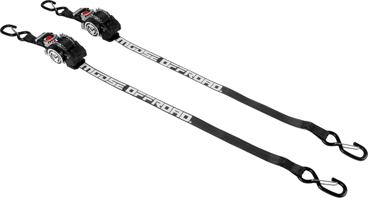 Tie Down - Retractable Ratchet - 1" x 10' - Black