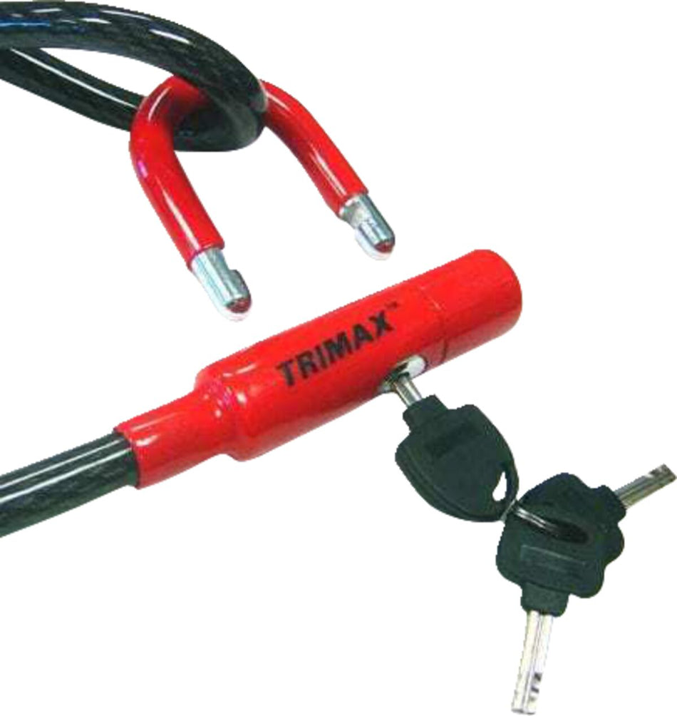 TRIMAX CABLE & U-LOCK TRIMAFLEX QUADRA BRAID 6'X15MM