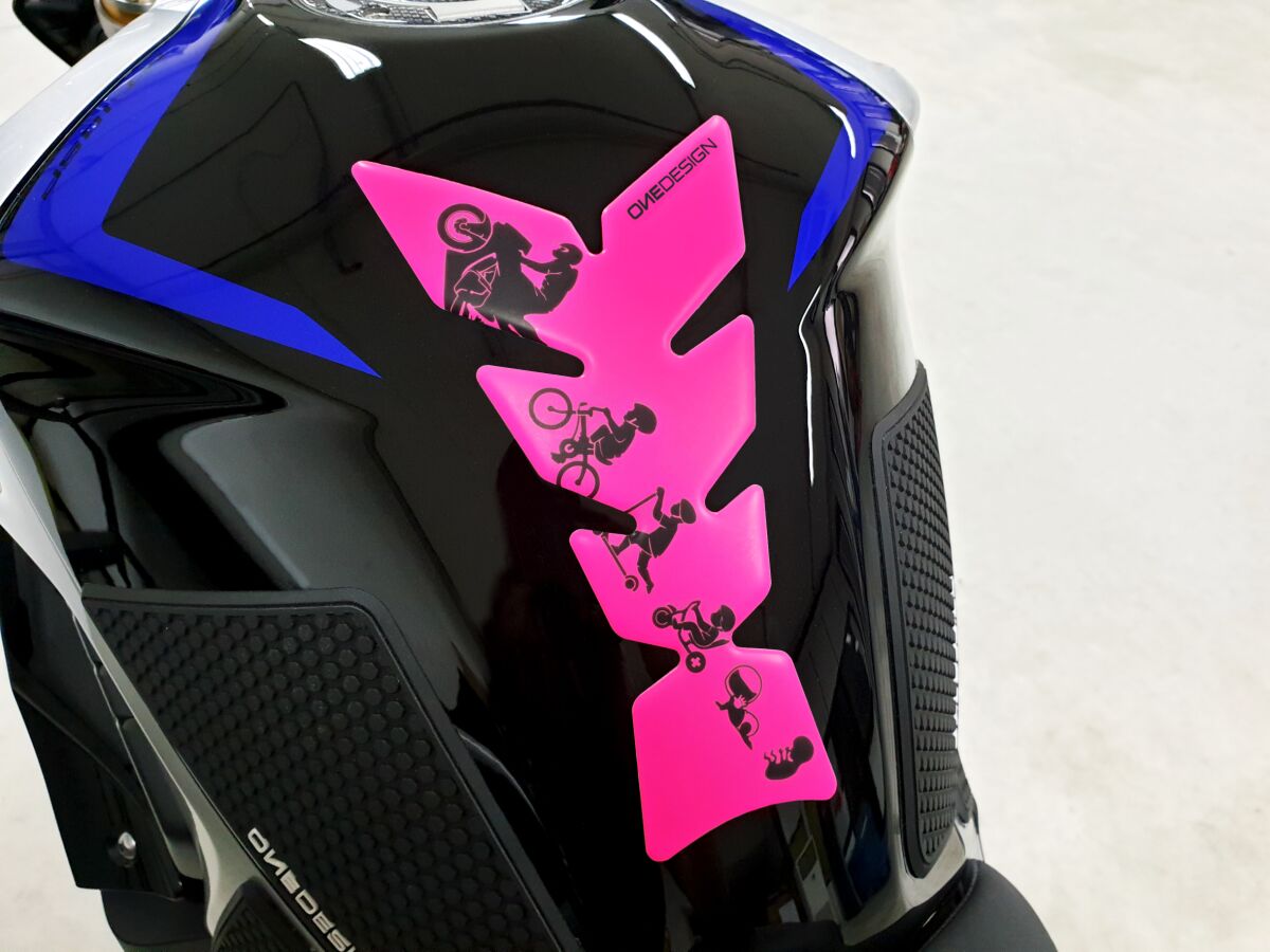 TANKPAD MATT FLUO PINK