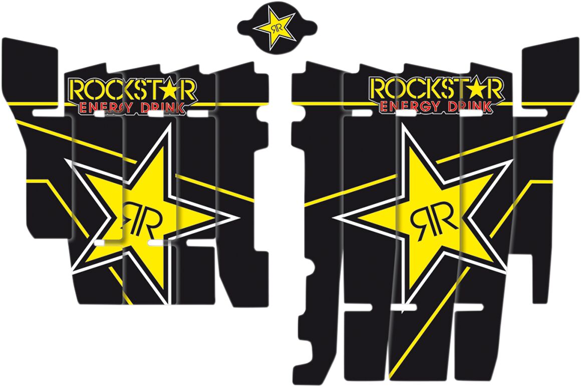 ROCKSTAR ENERGY RADIATOR LOUVER STICKERS