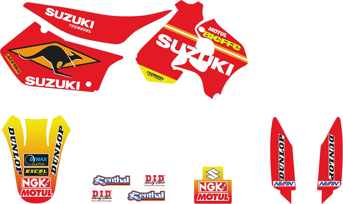 GRAPHIC KIT TEAM SUZ 98