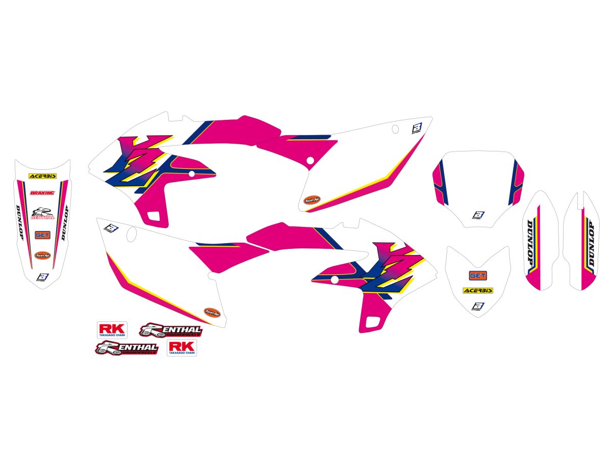 GRAPHIC W/S CVR RETRO YZF