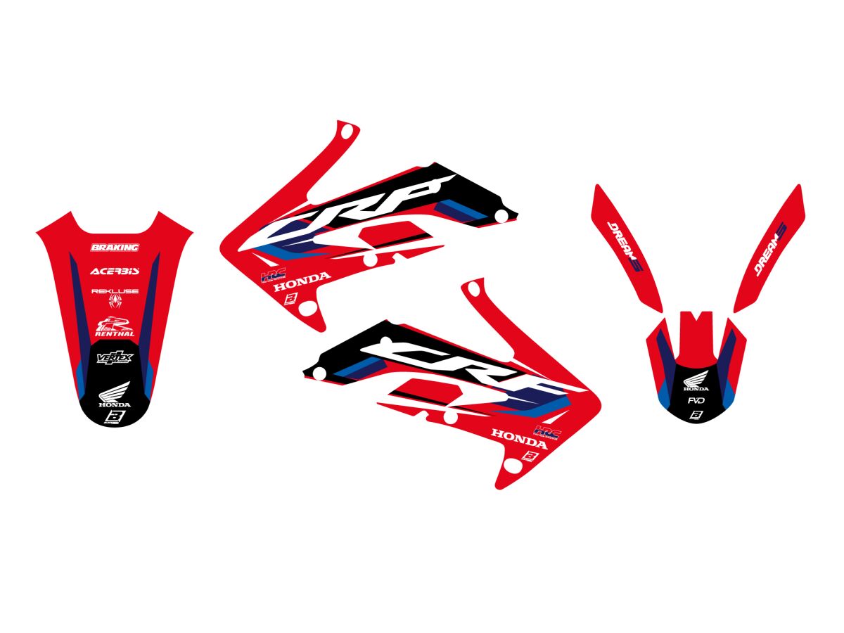 GRAPHIC KIT DREAM 5 CRF450 05-08