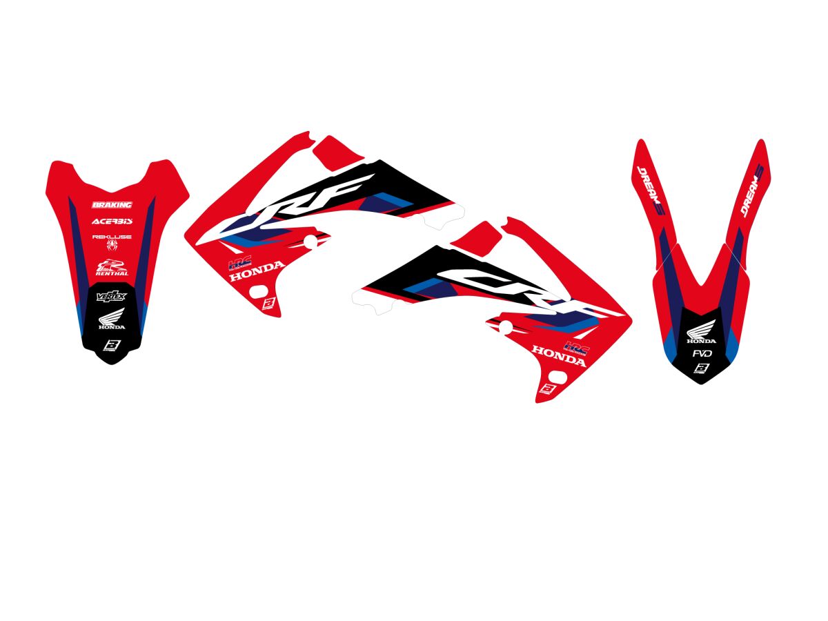 GRAPHIC KIT DREAM 5 CRF250 10-13