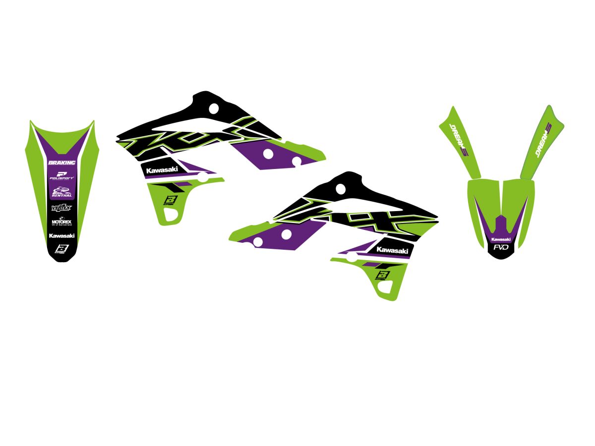 GRAPHIC KIT DREAM 5 KXF250 13-16