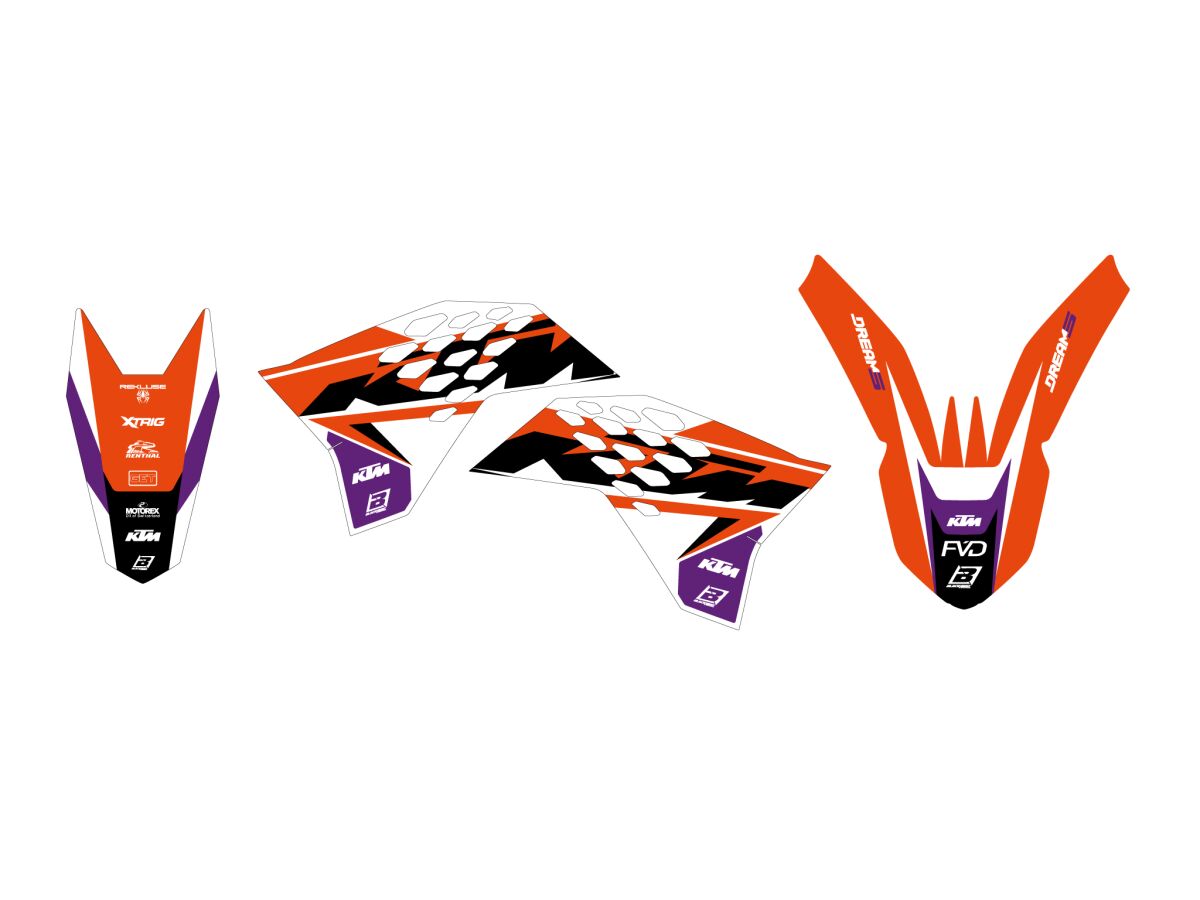 GRAPHIC KIT DREAM 5 SX 07-10