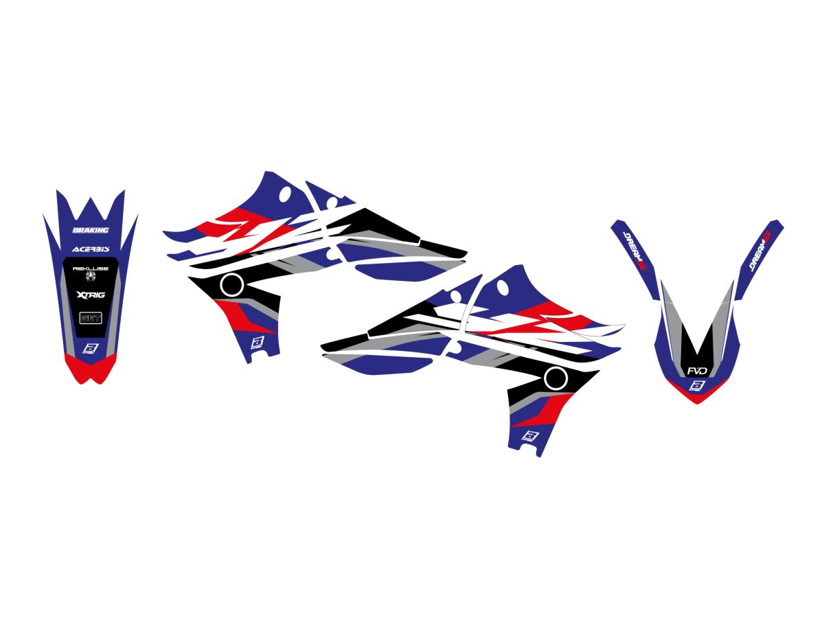 GRAPHIC KIT DREAM 5 YZF450 10-13