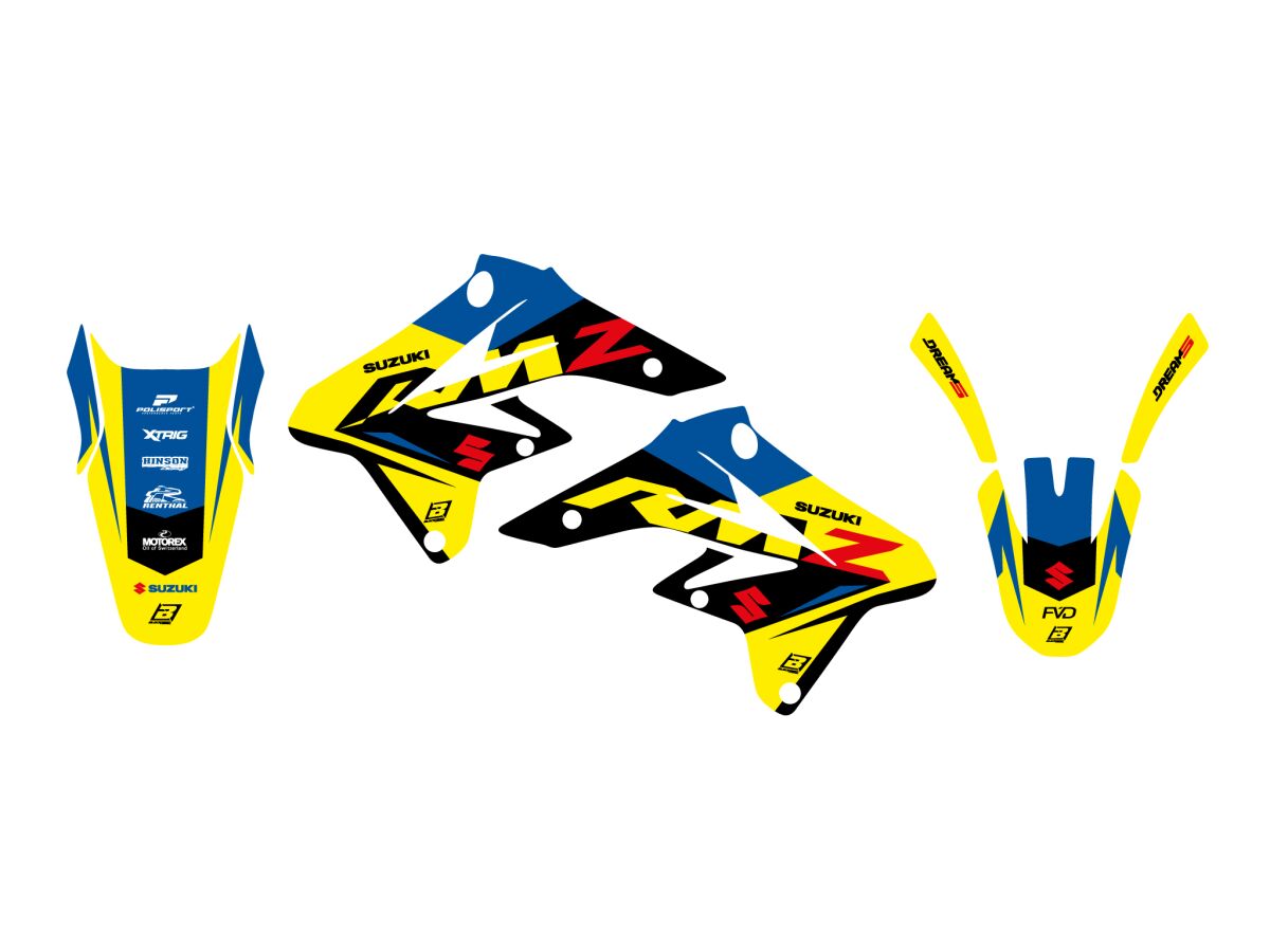 GRAPHIC KIT DREAM 5 RMZ250 07-09