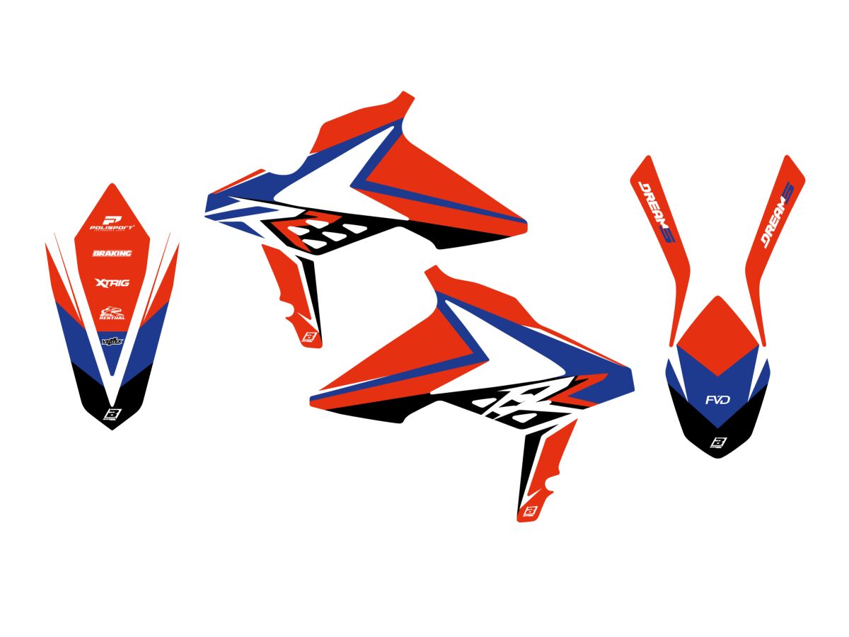 GRAPHIC KIT DREAM 5 BETA RR 13-17